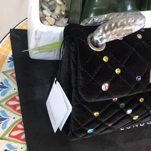 Kurt Geiger London Mini Brixton Shoulder Bag In Charcoal - - Picture 7 of 17